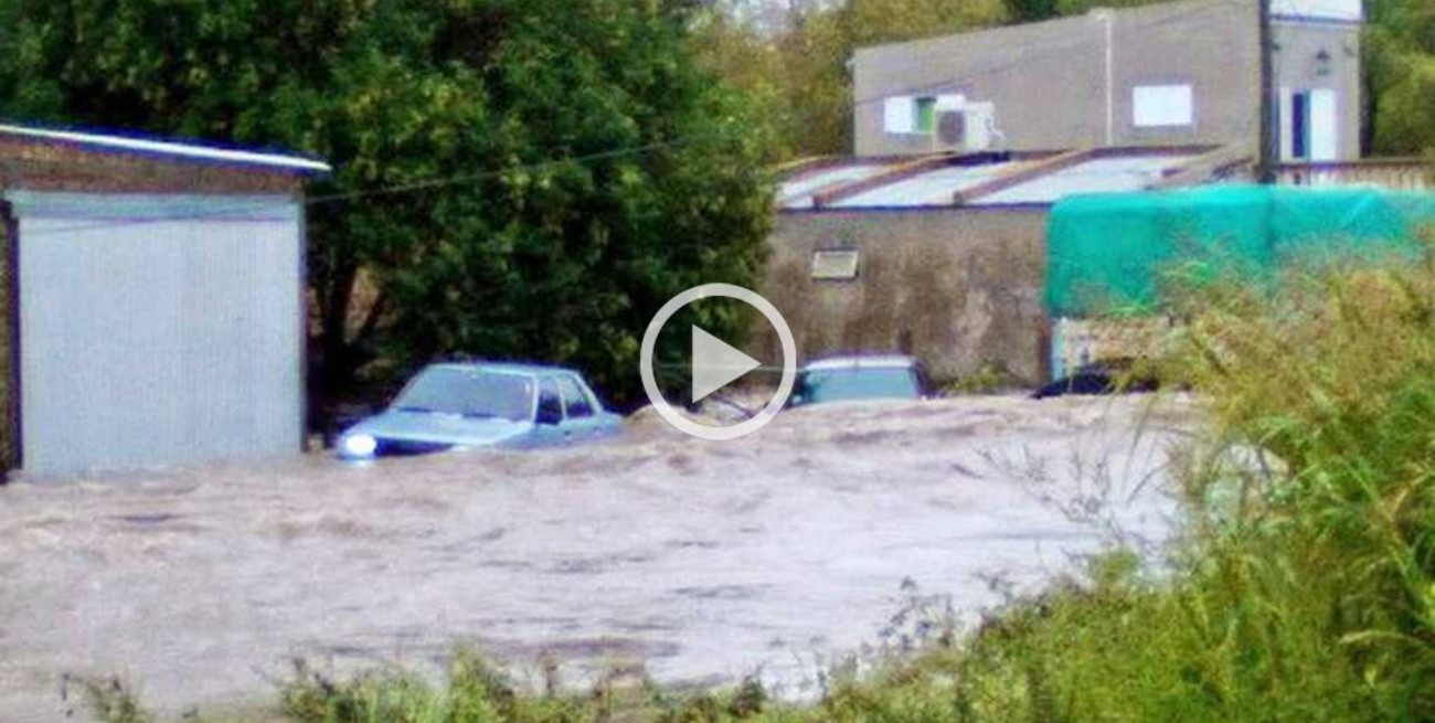 Video: tremendo temporal en Entre Ríos 