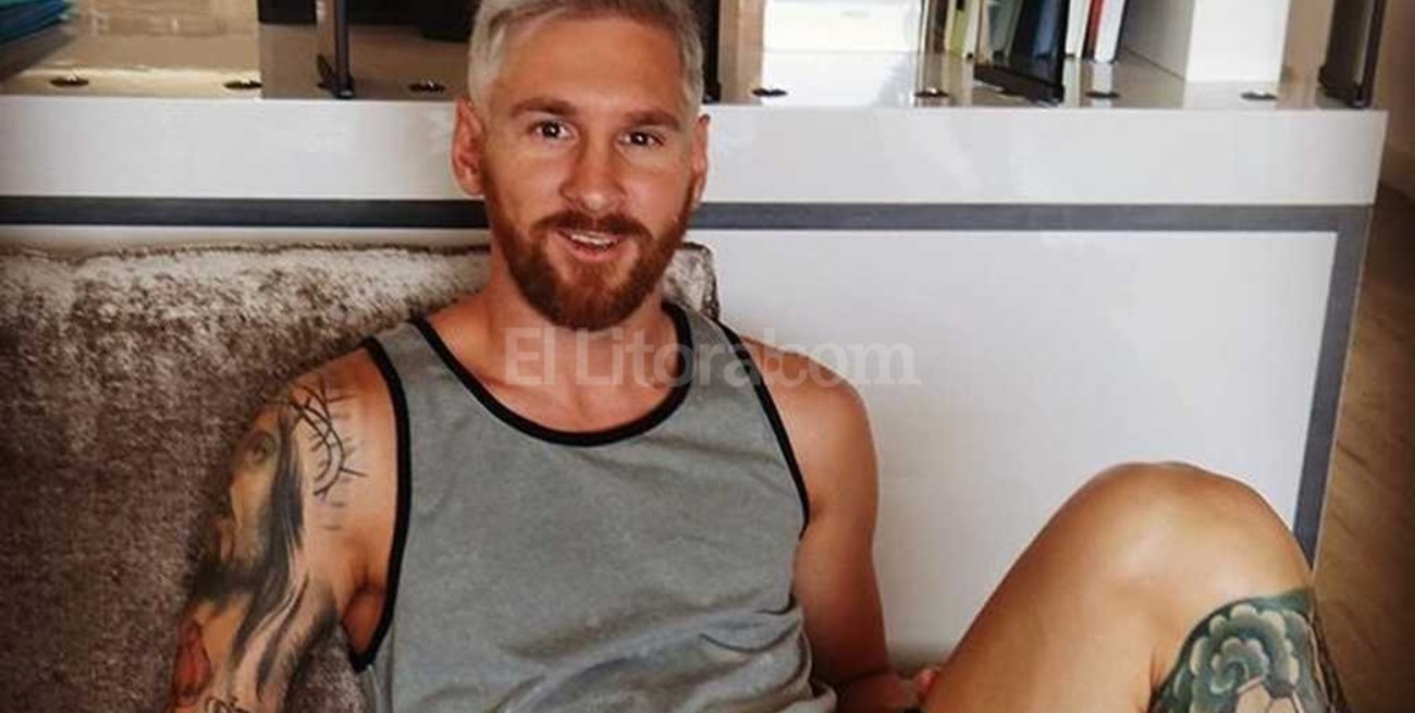 Messi y otro cambio de look