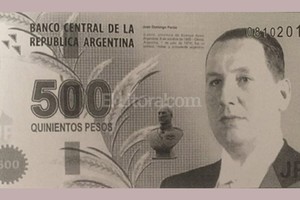 Captura Twitter @VanoliAlejandro Los billetes que mostró Vanoli