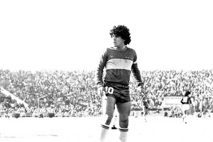 ELLITORAL_227913 |  Archivo El Litoral Diego, en la cancha de Colón