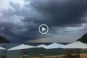 ELLITORAL_227017 |  Twitter. Usuarios de Twitter publicaron imágenes de las costas de Guadalajara.