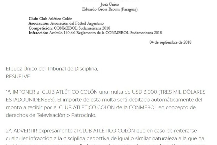 ELLITORAL_222083 | Conmebol