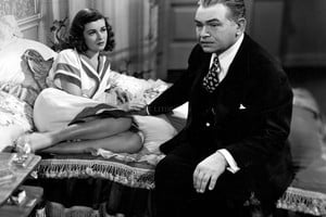 Universal Pictures Edward G. Robinson y Joan Bennett en Perversidad . La misma pareja protagónica rodó antes La mujer del cuadro , otra obra modélica de Fritz Lang.