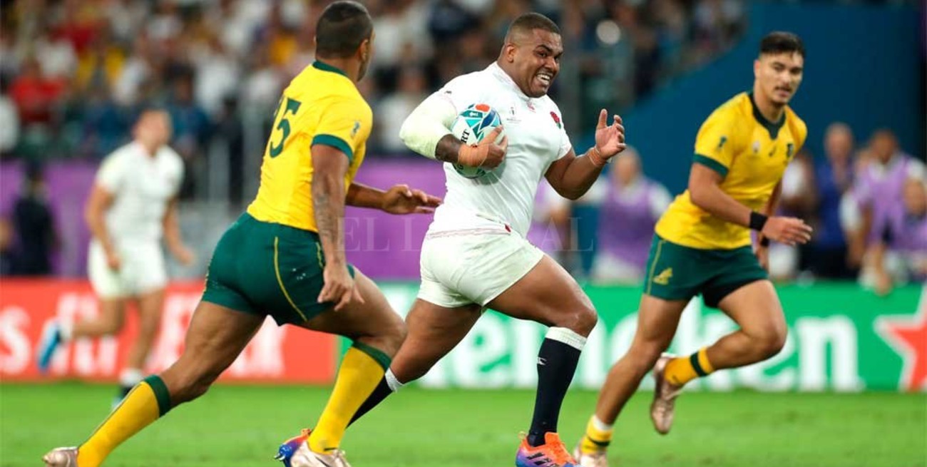 Inglaterra fue demasiado para Australia y es semifinalista del Mundial de Rugby