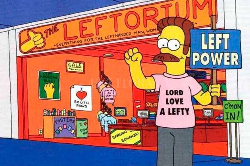 ELLITORAL_219527 |  Internet Ned Flanders (Los Simpsons) un referente del  mundo zurdo