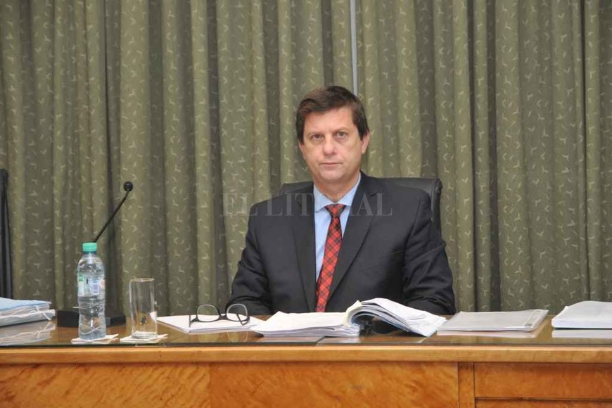 ELLITORAL_218477 |  Flavio Raina El juez de Cámara, Jorge Andrés, otorgó 15 minutos de exposición a cada una de las partes.