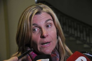 ELLITORAL_222332 |  Mauricio Garín Ana Laura Gioria, del Ministerio Público de la Acusación, investiga la muerte de Vázquez