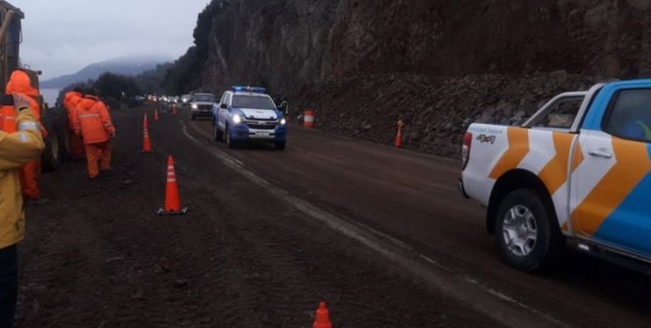 A 29 días del derrumbe, habilitaron la ruta nacional 40 entre Bariloche ...
