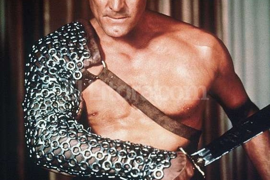 ELLITORAL_168064 |  Archivo Kirk Douglas en uno de sus papeles más recordados:  Espartaco .
