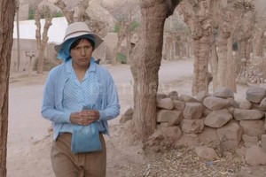 Gentileza producción Imillia  de Mayra Arasy Nieva: en los ?80 una mujer trans jujeña es citada a cumplir con el servicio militar.