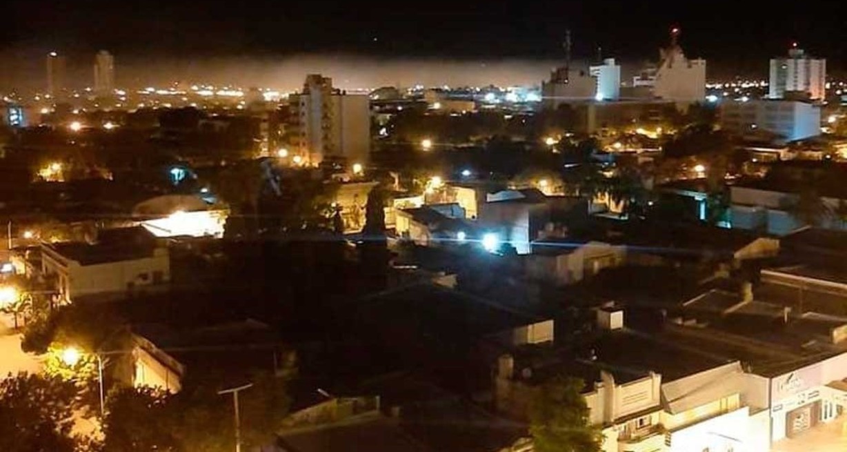 Imagen aérea de la ciudad de Rafaela. Archivo.