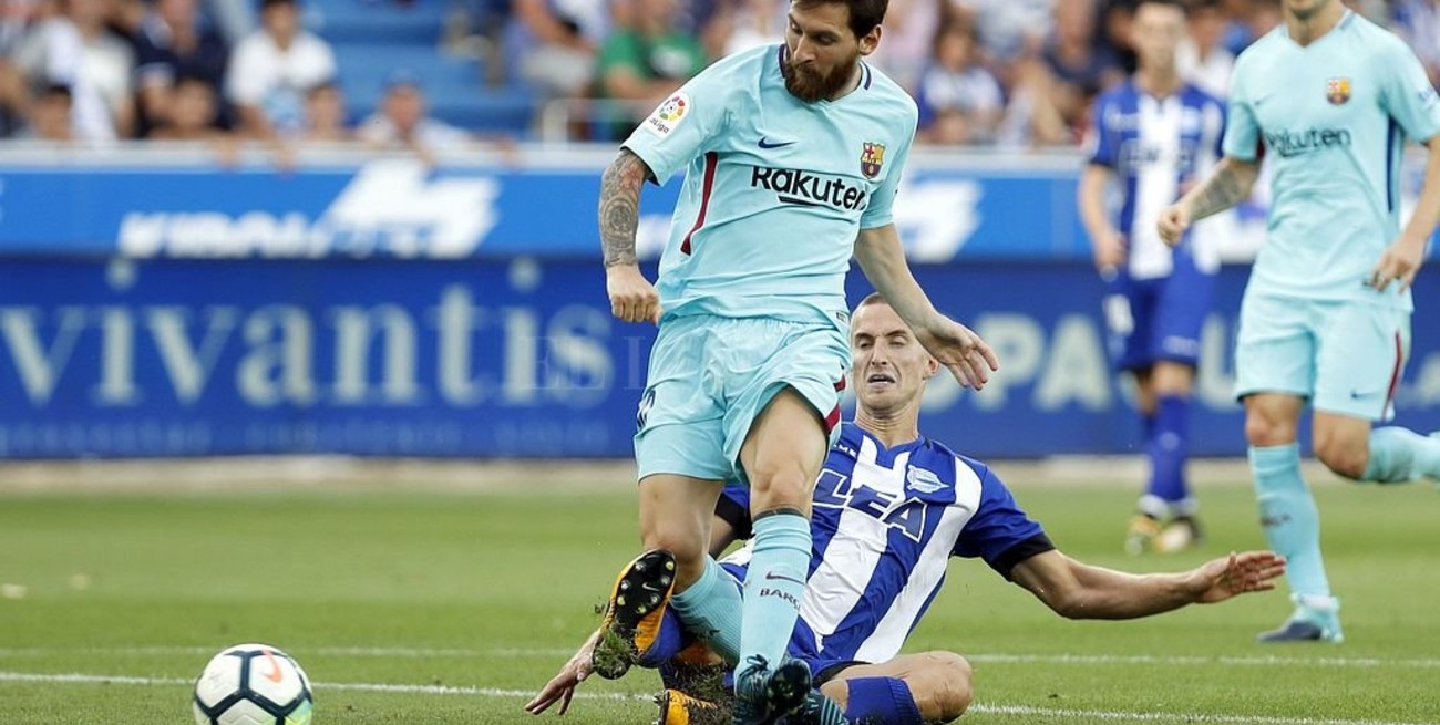 Messi pasó los 350 goles en la Liga de España
