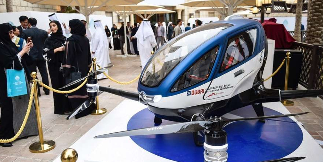 Dubai comenzará a a usar drones para transportar pasajeros