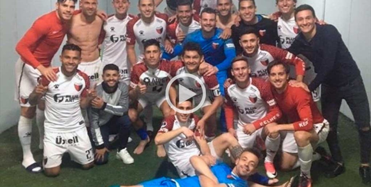 Video: así fueron los festejos de Colón tras superar a Argentinos Jrs