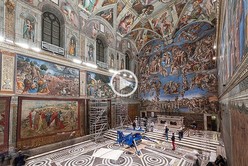 Los tapices de Rafael retornan a la Capilla Sixtina en Roma