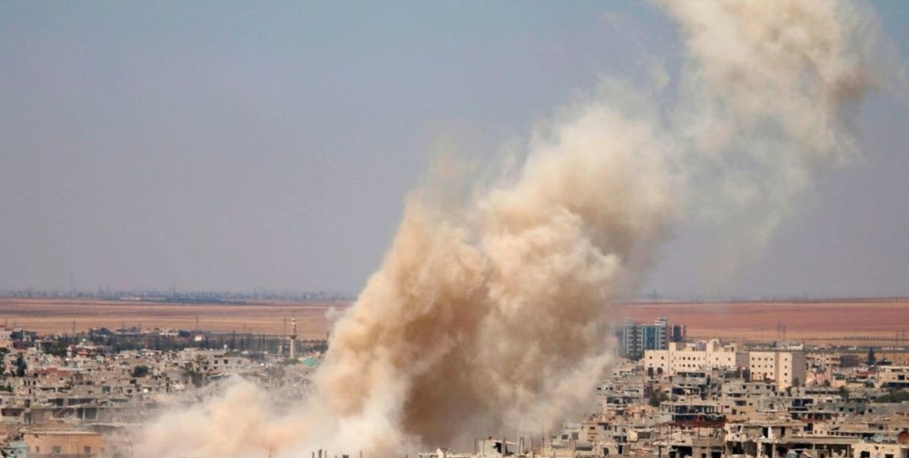 Al menos 22 civiles murieron en ataques aéreos en el sur de Siria 