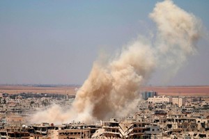 ELLITORAL_215411 |  Internet En la foto, fuerzas de Damasco toman dos pueblos en el sur de Siria.
