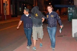 ELLITORAL_165375 |  El Once El momento de la detención del principal sospechoso