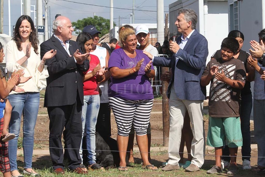 ELLITORAL_199257 | Mauricio Garín. El presidente visitó cuatro veces la ciudad en el 2017.