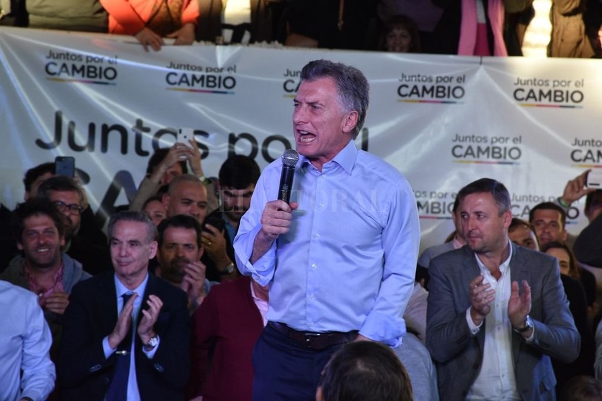 ELLITORAL_254648 |  Luis Cetraro Enfático Macri instó a no repetir políticas del pasado que impidieron el desarrollo de la Argentina.