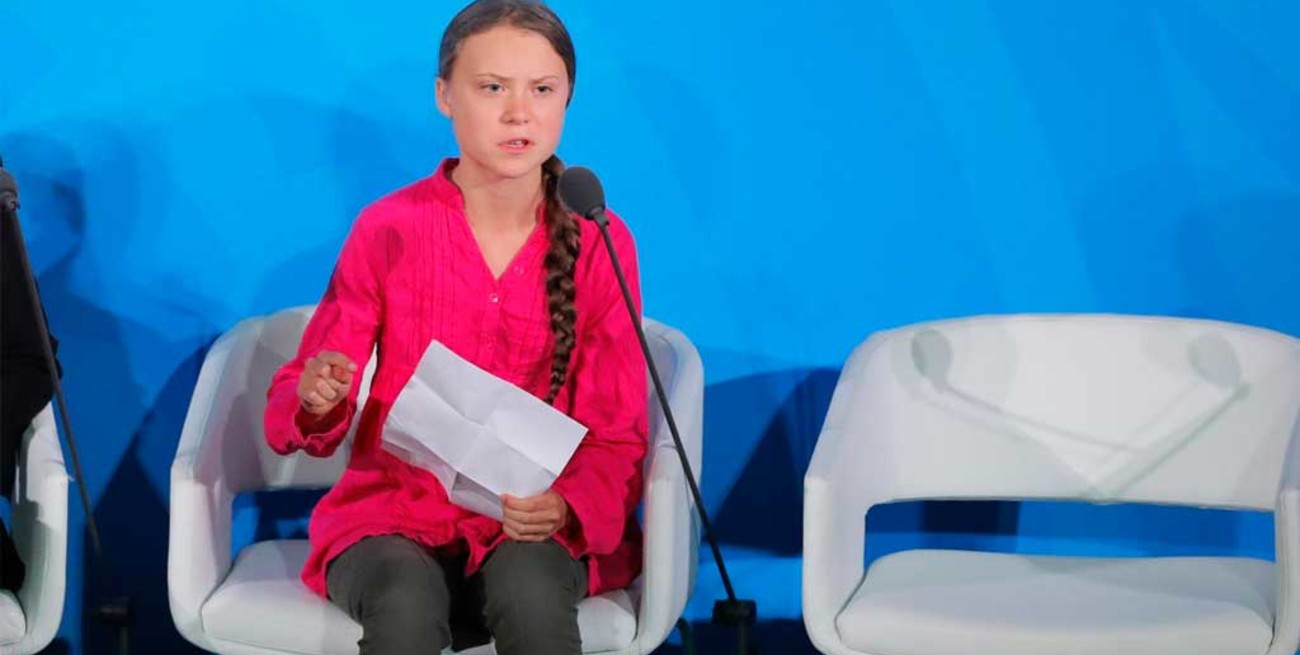 Greta Thunberg dijo a los líderes mundiales que "el cambio viene, les guste o no"