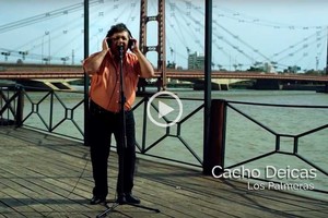 ELLITORAL_212734 |  Captura de pantalla Por la ciudad de Santa Fe, participaron tres voces de la cumbia como  Cacho  Deicas (Los Palmeras), Mario Pereyra y Sergio Torres