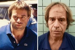 ELLITORAL_263339 |  Captura digital Daniel  Maguila  Puccio tras su detenciones en 1985 (izquierda) y en 2019 (derecha).