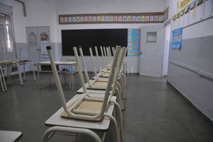 ELLITORAL_241969 |  Archivo El Litoral Imagen que se repite todos los años. Aulas vacías en las escuelas públicas santafesinas.