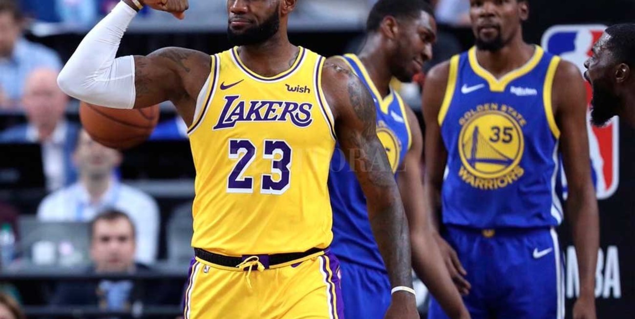 LeBron James ya hace de las suyas con Lakers