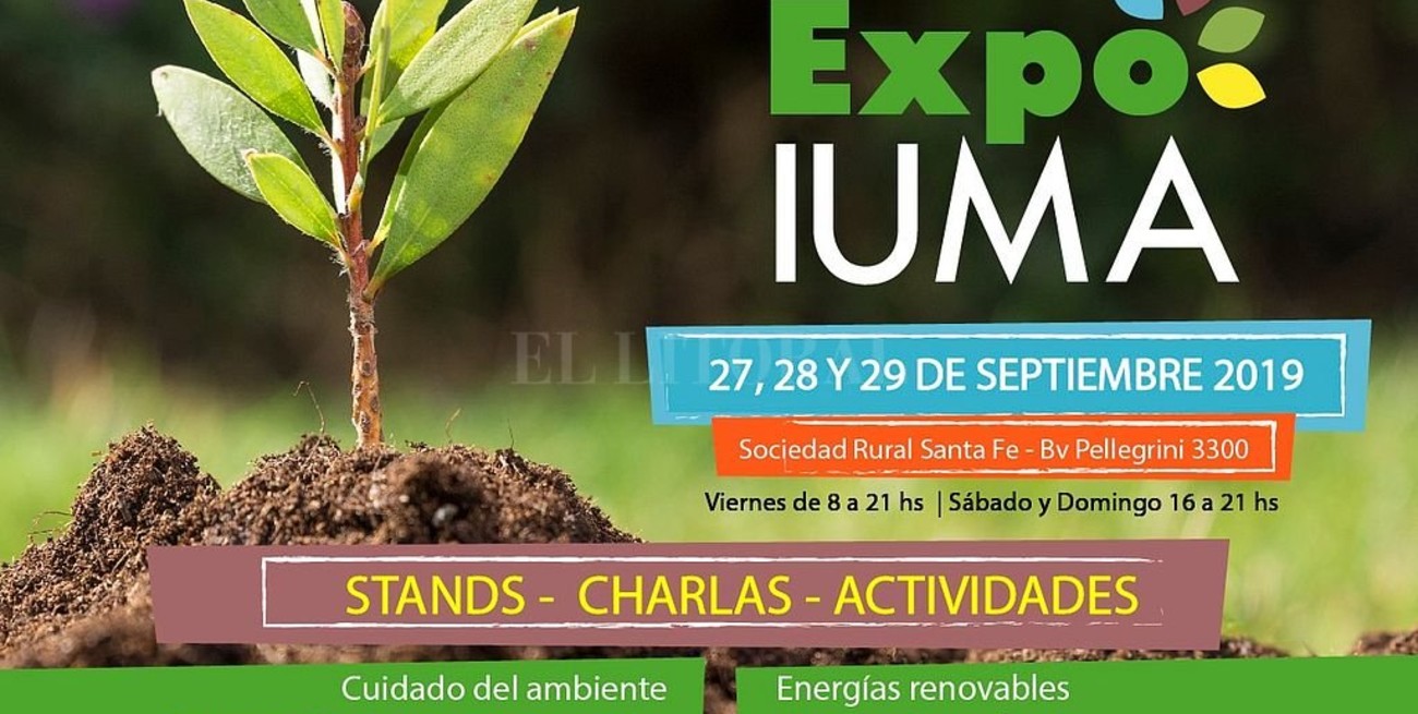 Se realizará la Expo Iuma: un ciclo de charlas de educación ambiental