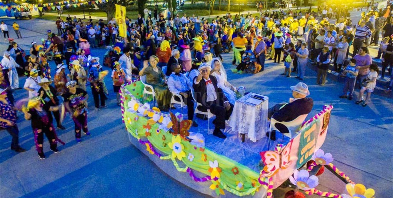Recreo quiere ser la capital nacional del Carnaval de Adultos mayores