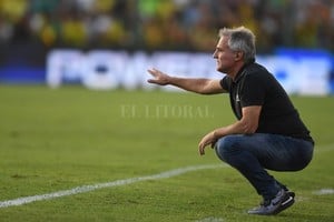 ELLITORAL_242710 |  Matías Nápoli Estamos bien . Gran acierto de Madelón en el planteo de ayer, pero sobre el final y en forma inesperada llegó el empate