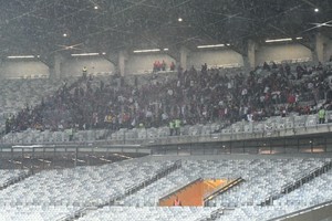 El Litoral Los hinchas Sabaleros en el Mineirao.