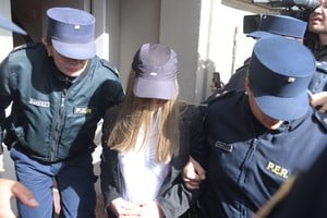 ELLITORAL_258989 |   foto jose almeidacomienzo del juicio a nahir galarza por el homicidio de fernando pastorizzogualeguaychu 4-06-2018