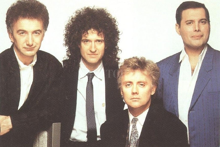 ELLITORAL_180713 |  Archivo John Deacon, Brian May, Roger Taylor y Freddie Mercury, integrantes de Queen.
