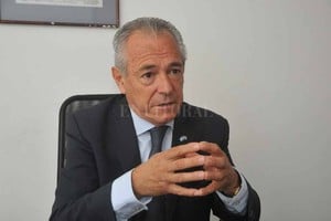 ELLITORAL_235884 |  Flavio Raina Barletta, en la última visita a El Litoral.