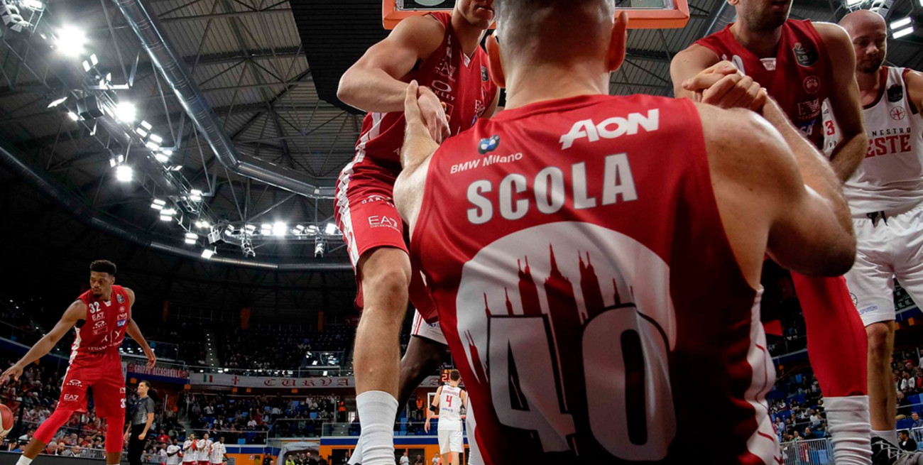 Buena actuacion de Scola en la victoria del Olimpia Milano