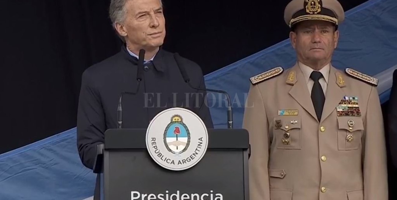 Macri participó en el homenaje a los caídos en el cumplimiento del deber