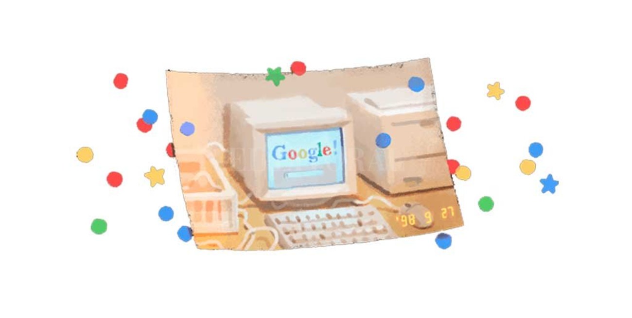 Google cumple años y lo festeja con un doodle