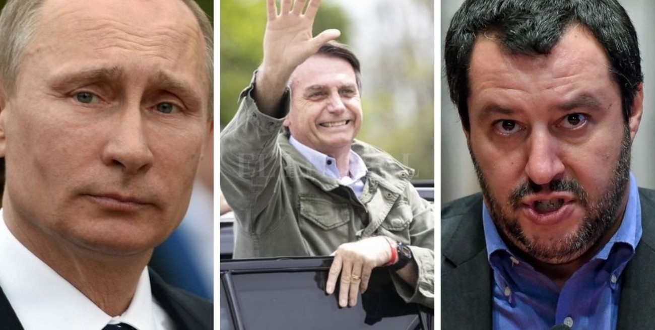 Italia y Rusia celebraron el triunfo de Bolsonaro en Brasil
