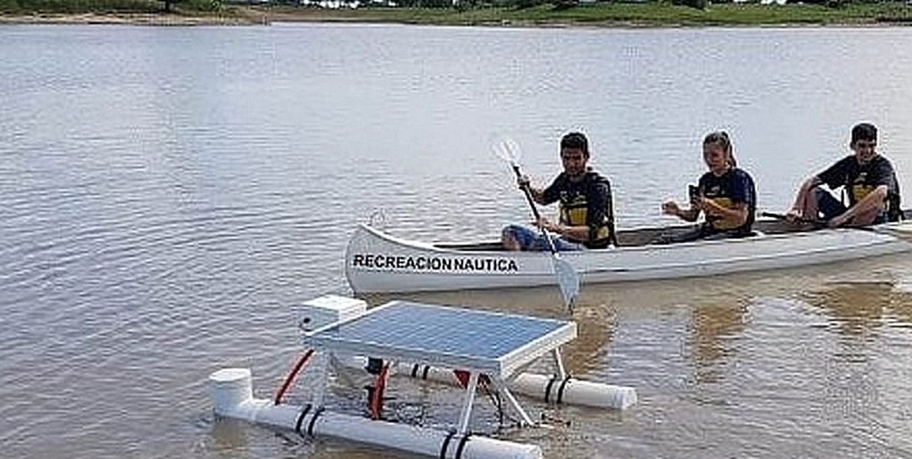 Estudiantes entrerrianos presentarán un drone acuático en una Feria de ciencias en México