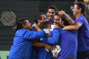 ELLITORAL_208009 |  Télam Argentina venció a Chile por 3-2 en la Copa Davis