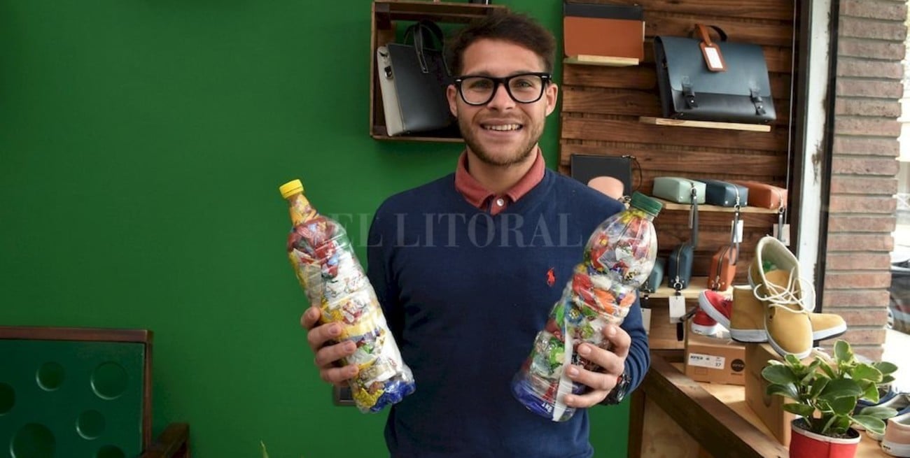Amor de plástico: la misión ecologista que florece por dentro de las botellas