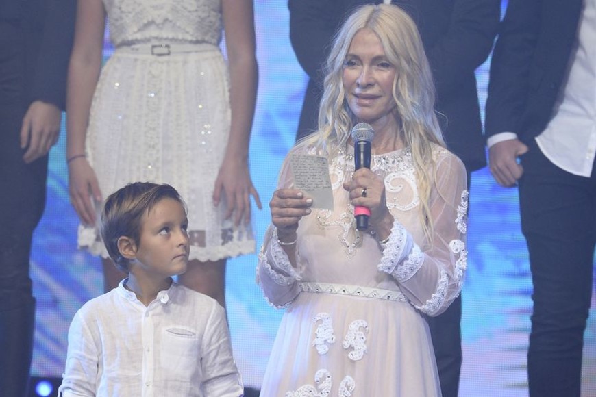ELLITORAL_221883 |  Internet Cris Morena homenajeó a su hija Romina Yan en el Gran Rex.