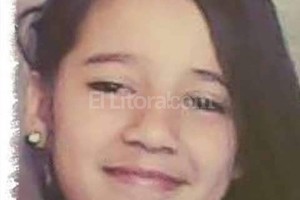 Archivo El Litoral. Melani murió cuando su casa fue tiroteada. Se encontraba jugando en la vereda.
