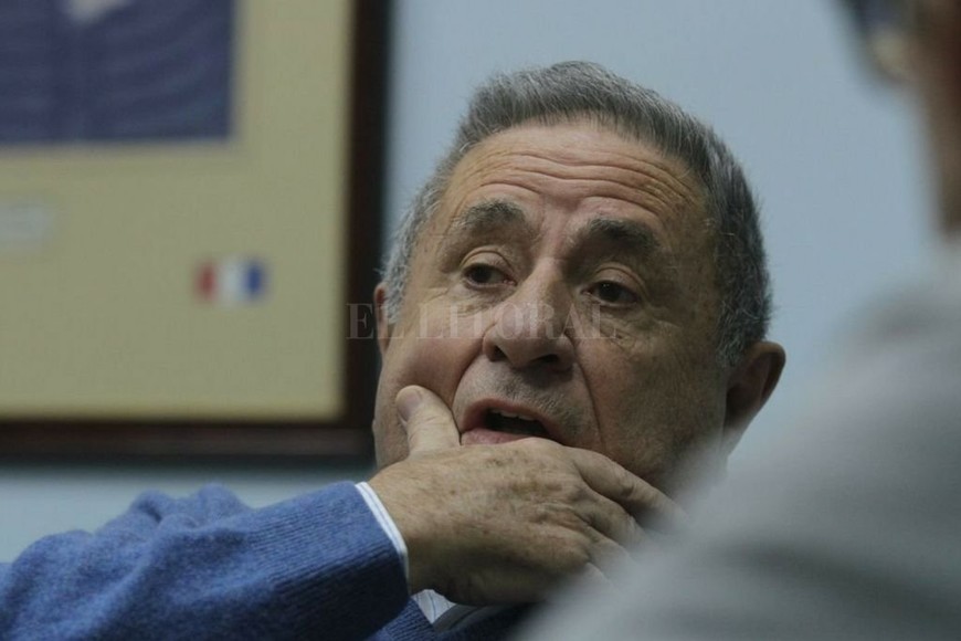 ELLITORAL_218711 |  Guillermo Di Salvatore Nuestro país no tendría que tener problemas económicos , aseguró el ex presidente.