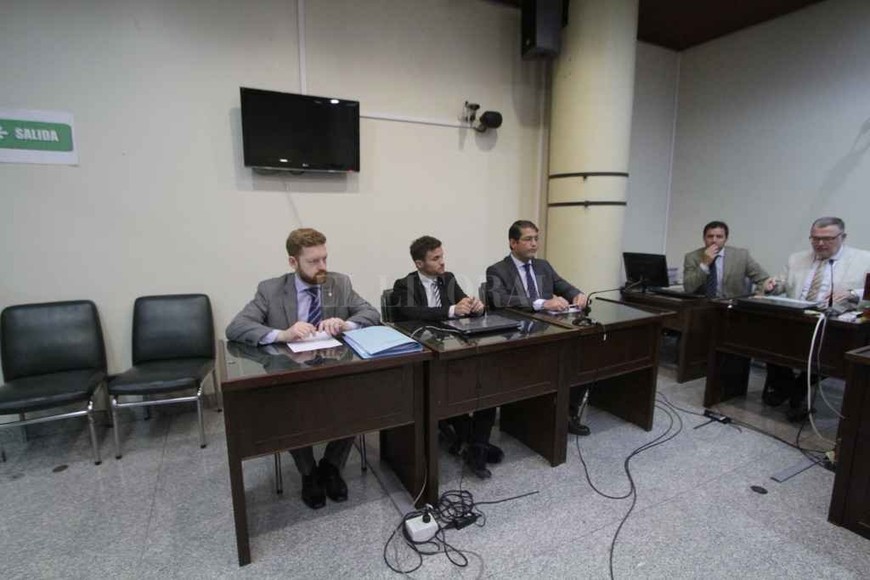 ELLITORAL_212629 |  Mauricio Garín El fiscal Suárez Faisal había pedido 14 años de cárcel para Villarroel y 7 para sus colaboradores directos.