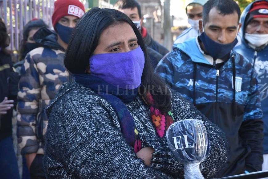 ELLITORAL_313207 |  Guillermo Di Salvatore REFERENTE. Isolina Rolón remarca que el trabajo fundamental de la entidad es contener, desde el deporte, a chicos y adolescentes de los barrios Yapeyú y Loyola.