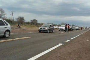 Gentileza El tránsito se vio afectado por el siniestro.