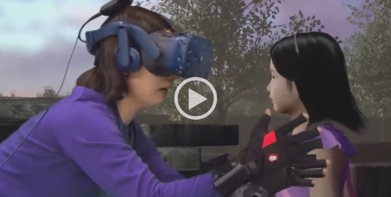 Video: una madre se encontró con su hija muerta gracias a la realidad virtual